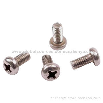 Pan Head Machine Screws, Phillips Drive, Made of Stainless Steel 304/316New